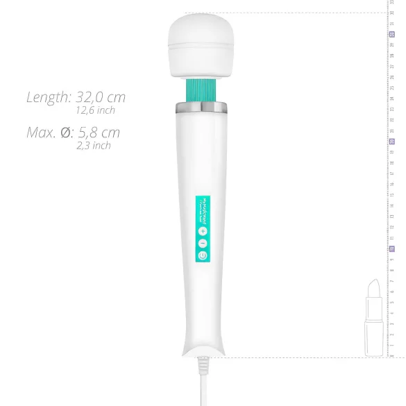 MyMagicWand - vibrador massageador potente - branco/turquesa