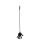 Rimba - Vara de Silicone com Mãozinha - 40cm (preto)