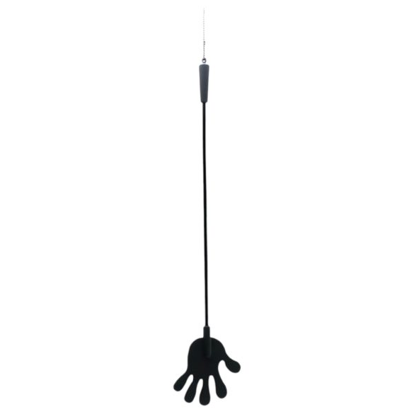Rimba - Vara de Silicone com Mãozinha - 40cm (preto)
