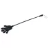 Rimba - chicote de silicone com mão - 40cm - preto