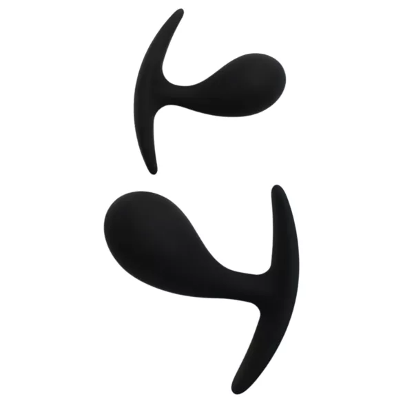 Rimba Copenhagen - kit plug anal - preto - 2 unidades