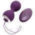 Rimba Cannes - Ovo Vibratório Recarregável com Controle Remoto (Roxo)