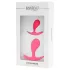 Rimba Copenhagen - plug anal conjunto - 2 peças - silicone rosa