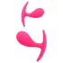 Rimba Copenhagen - plug anal conjunto - 2 peças - silicone rosa