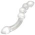 Rimba Xena - Dildo Duplo de Vidro (Transparente)
