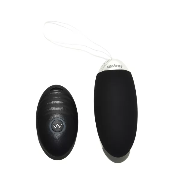 Rimba Venice - ovo vibratório recarregável com controle remoto - preto
