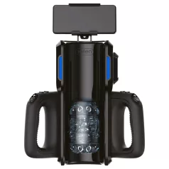   LETEN SM 500 - masturbador masculino vai e vem - suporte para celular - preto