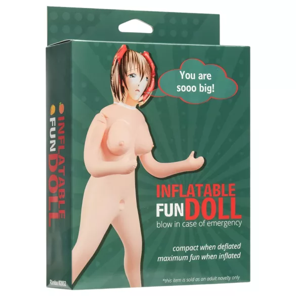 Inflatable Fun - boneca inflável realística - tamanho grande