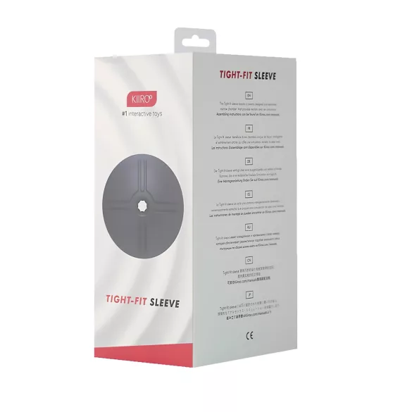 Kiiroo Titan Tight-Fit - masturbador masculino - inserto apertado - preto