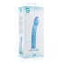 Gildo Glass Nº 5 - Dildo espiral vidro (transparente-azul)