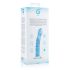 Gildo Glass Nº 5 - Dildo espiral vidro (transparente-azul)