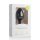 Easytoys Diamond - Plug Anal com Pedra Branca (Médio) - Preto