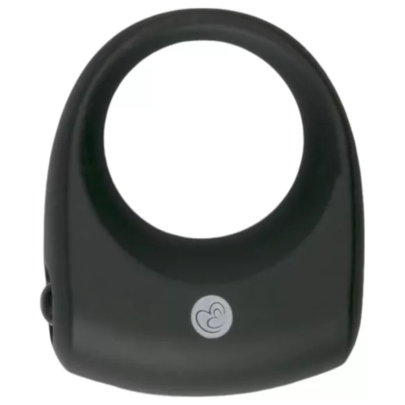 Easytoys - anel peniano vibratório - silicone preto