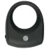 Easytoys - anel peniano vibratório - silicone preto