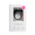 Easytoys - anel peniano vibratório - silicone preto