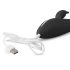 Sway No.2 - Vibrador recarregável com braço clitoriano (preto)