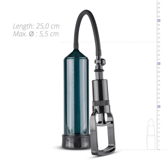 Easytoys - bomba peniana com alça - preto