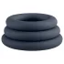 Boners - anel peniano kit - 3 peças - silicone cinza