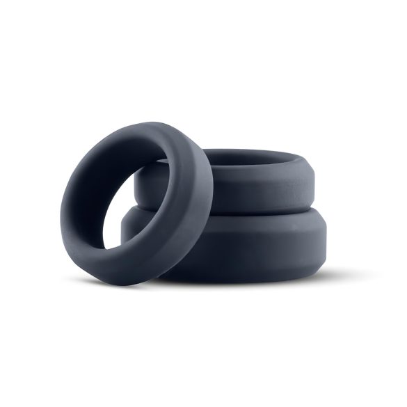 Conjunto de anéis penianos de silicone (3 unid)