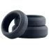 Boners - anel peniano silicone - kit com 3 unidades - cinza