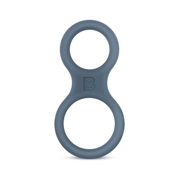 Boners Classic - anel peniano e testicular combinado (cinza)
