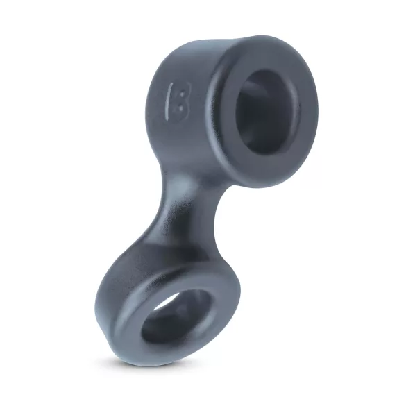 Boners - anel peniano e anel para testículos - silicone cinza