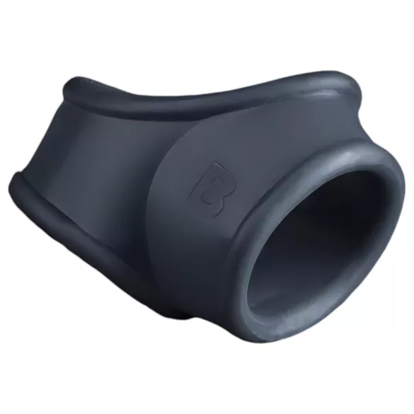 Boners - anel peniano e extensor de escroto - silicone cinza