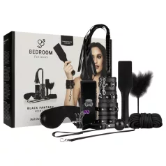   Secret Pleasure Chest - kit avançado de BDSM - 14 peças (preto)