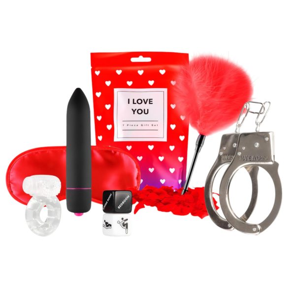 Conjunto de Vibradores LoveBoxxx I Love You (7 Peças)