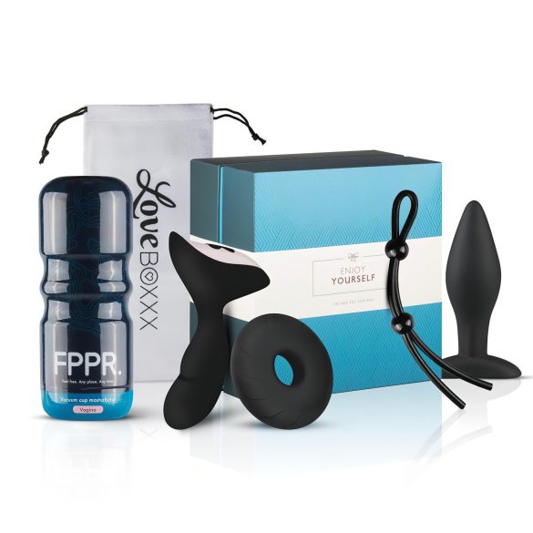 LoveBoxxx Prazer Pessoal - Kit de Brinquedos Eróticos Masculinos (5 Peças)