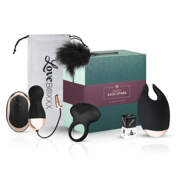 LoveBoxxx Para Casais - Kit Vibrador (5 Peças)