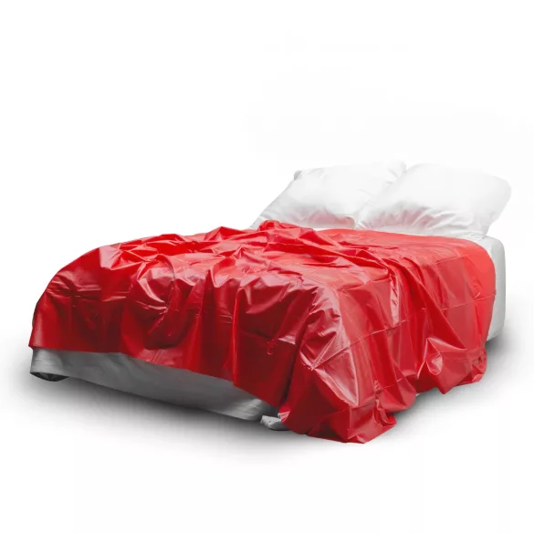 Easytoys - lençol vinil erótico - 180x230cm - vermelho