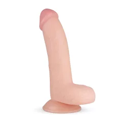  Real Fantasy Cliff - dildo realístico com escroto - 22cm - cor natural