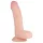 Real Fantasy Cliff - dildo realístico com escroto - 22cm - cor natural