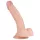 Real Fantasy Derek - dildo realístico com escroto - 22cm - cor natural