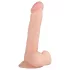 Real Fantasy Felix - dildo realístico com escroto - 22cm - cor natural