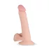 Real Fantasy Felix - dildo realístico com escroto - 22cm - cor natural