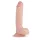 Real Fantasy Glynn - dildo realista com testículos - 25cm - cor natural