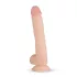 Real Fantasy Elvin - dildo realístico com testículos - 28cm - cor natural