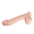 Real Fantasy Lexon - dildo realístico com escroto - 33cm - cor natural