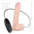 Real Fantasy Lewis - vibrador realístico recarregável - 22cm - cor natural
