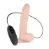 Real Fantasy Glynn - vibrador realístico recarregável - 25cm - cor natural
