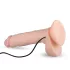 Real Fantasy Glynn - vibrador realístico recarregável - 25cm - cor natural