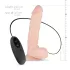 Real Fantasy Glynn - vibrador realístico recarregável - 25cm - cor natural