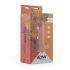 Real Fantasy Glynn - vibrador realista recarregável - 25cm (natural)