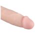 Real Fantasy Dwane - vibrador realista recarregável - 31cm (cor natural)