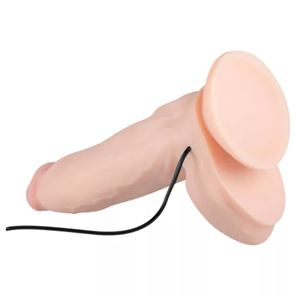 Real Fantasy Dwane - vibrador realístico recarregável - 31cm - cor natural