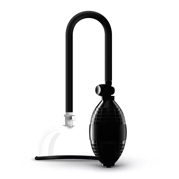 Saiz Basic - bomba para vulva - sucção - transparente/preto