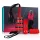 Secret Pleasure Chest - kit BDSM avançado - 10 peças - vermelho