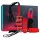 Secret Pleasure Chest - kit de BDSM avançado - 10 peças (vermelho)